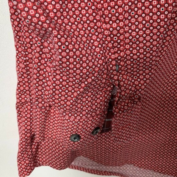 Wrangler 20X Competition Advanced Comfort‎ Long Sleeve XL Tall Plaid Red Western - Picture 6 of 12